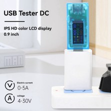 0,96 Inç IPS LCD Ekran 13'ü 1 Arada Çok Işlevli USB Test Cihazı (Yurt Dışından)