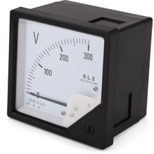 6l2 Voltmetre Ac 300V Işaretçi Tip Voltaj Ölçer Mekanik Başlık (Yurt Dışından)