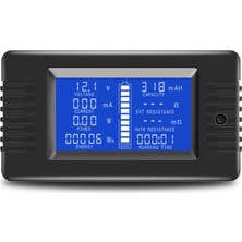 0-200V 10A Voltmetre Ampermetre Dijital Akü Test Cihazı Metre Monitör (Yurt Dışından)