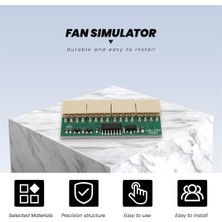 Gorgeous Antminer All Miner S19 Için 4 Pinli Tak ve Çalıştır Fan Simülatörü Emülatörü (Yurt Dışından)