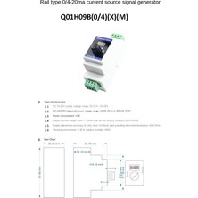 Echo Chicly Akım Sinyali Dijital 0-20MA 4‑20MA DC24V AC220V Analog Simülatör(D) (Yurt Dışından)