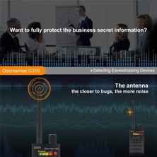 Gorgeous G318 Gps Izleyici Dedektörü Kablosuz Sinyal Dedektörü Kamera Dedektörü (Yurt Dışından)
