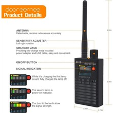 Gorgeous G318 Gps Izleyici Dedektörü Kablosuz Sinyal Dedektörü Kamera Dedektörü (Yurt Dışından)