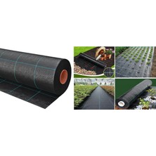Polatoğlu Tarım 150 cm x 1 Metre Taban Örtüsü, Sera Taban Örtüsü, Zemin Örtüsü, Yabancı Ot Örtüsü