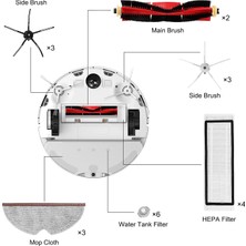 Oddities Elektrikli Süpürge Aksesuarları Filtreler Fırçalar Paspas Bezleri Kitleri, Xiaomi Roborock S50 S55 S6 Robot Için Yedek Filtre Parçaları (Yurt Dışından)