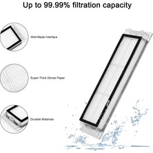 Oddities Elektrikli Süpürge Aksesuarları Filtreler Fırçalar Paspas Bezleri Kitleri, Xiaomi Roborock S50 S55 S6 Robot Için Yedek Filtre Parçaları (Yurt Dışından)