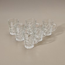 Glass In Love Oliver Kesme 6'lı Kupa Seti - Şeffaf - 220 ml