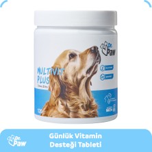 Dr. Paw - Multivit Plus Büyük Irk Köpekler için Günlük Vitamin Takviyesi Çiğnenebilir Tablet (60 adet, 120 gr)