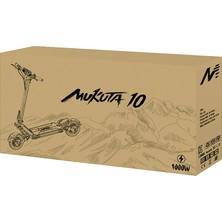 Mukuta 10 Elektrikli Scooter Siyah