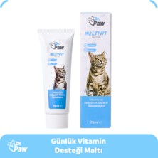 Dr. Paw - Multivit Malt Paste Kediler için Glütensiz ve Şekersiz Günlük Vitamin (Multivitamin) Takviyesi 100 gr