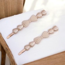 Gigi Giyim Incili Fiyonk Desenli Tel Toka