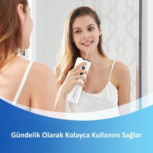 Valkyrie Şarj Edilebilir Taşınabilir Ağız Duşu 280ML Diş Protez Bakım Cihazı Gündelik Kullanım