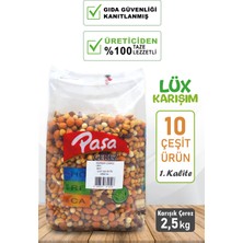 Paşa Kuruyemiş Paşa Lüx Karışım Kuruyemiş 2,5 kg - (10 Çeşit)