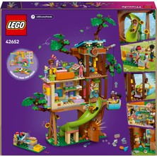 LEGO® Friends Arkadaşlık Ağaç Ev Buluşma Yeri 42652 - 8 Yaş & Üzeri Çocuklar için Yaratıcı Oyuncak Yapım Seti (701 Parça)