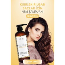 Maru Kuru Saçlar Için Yoğun Nemlendirici Ve Kopma Karşıtı Saç Bakım Şampuan  750 ml
