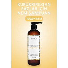 Maru Kuru Saçlar Için Yoğun Nemlendirici Ve Kopma Karşıtı Saç Bakım Şampuan  750 ml