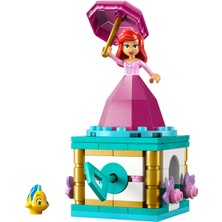 LEGO® │ Disney Princess Dönen Ariel 43259 - 5 Yaş & Üzeri Çocuklar için Yaratıcı Oyuncak Yapım Seti (93 Parça)