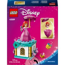 LEGO® │ Disney Princess Dönen Ariel 43259 - 5 Yaş & Üzeri Çocuklar için Yaratıcı Oyuncak Yapım Seti (93 Parça)