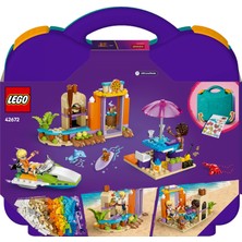LEGO® Friends Yaratıcı Plaj ve Seyahat Bavulu 42672 - 5 Yaş & Üzeri Çocuklar için Yaratıcı Oyuncak Yapım Seti (188 Parça)