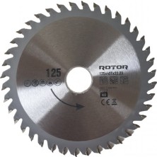 Rotor 125X22.23 40T Ahşap Kesme Diski