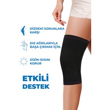 Flexy Medical Termal Yün Dizlik Kalın Yün Dizlik 2 Adet