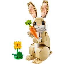 LEGO® Creator 3’ü 1 Arada Sevimli Tavşan 31162 - 8 Yaş & Üzeri Çocuklar için Yaratıcı Oyuncak Yapım Seti (326 Parça)