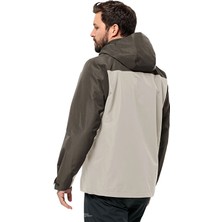 Jack Wolfskin Taubenberg 3ın1 Jkt M Erkek Çift Taraflı Outdoor Montu 1115311-A0029 Bej