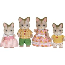 Sylvanian Families Çizgili Kedi Ailesi 5180