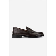 Valmenti Erkek Deri Fındık Loafer Ayakkabı 537 3565 Erk Ayk Sk24-25 Fındık