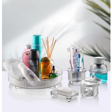 Royaleks 5 Parça Banyo Seti Beyaz