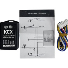 Sinyal Tersleyici Modülü Sinyal ve Parkların Ters Çakışması Uyumlu