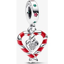 Pandora Çift Kişilik Şeker Kalp Sallantılı Charm 792822C01