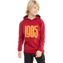 Galatasaray  Lisanslı Kapüşonlu Kırmızı 1905 Çocuk Sweat