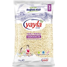 Yayla 1 kg Osmancık Yerli̇ Pi̇ri̇nç  Paket (5 Adet)