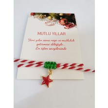 Minik Adımlar Minik Adımlar Marteniçka Ipli Makrome Bağlama Yıldız Temalı Bileklik