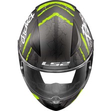Ls2 Rapıd 2 Raven Kask - Neon Sarı-Siyah - M