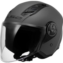 Ls2 Airflow 2 Kask - Mat Titanyum - Xl