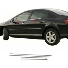 Alminox Oto Aksesuar Peugeot 407 2005-2010  12 Prç Set