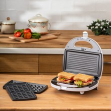 Homend - Emsan Toastbuster 1319H Tost Makinesi Beyaz