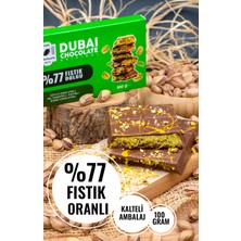 %77 Fıstık Oranlı Dubai Çikolatası 100gram