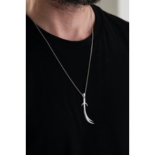 TMT Silver Gümüş Hz Ali Zülfikar Kılıç Kılıcı Erkek Kolye