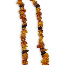 Pozitif Doğal Taş Hakiki Baltık Kehribarı Kolye 300-3