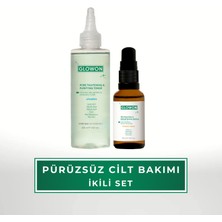 GLOWON PÜRÜZSÜZ CİLT BAKIM 2'Lİ SET