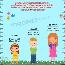 Trendbisiklet Cross Country 20" Çift Kat Alüminyum Jant, Önden Amortisörlü, 21 Vites Micro Shift, Kız Çocuk Bisikleti, Siyah-Fuşya