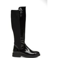 Pierre Cardin® | PC-52066-3076 Siyah Kırısık - Kadın Çizme