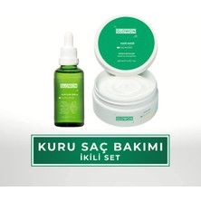 GLOWON KURU SAÇ BAKIM 2Lİ SET