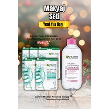 Garnier Tazeleyici Hyaluronik Aloe Kağıt Maske x 5 ve Micellar Makyaj Temizleme Suyu