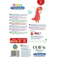 17330 Baby Clementoni - İnteraktif Dinozor Oyuncak +6 ay