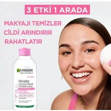 Garnier Siyah Saf Kömür Kağıt Maske x 5 ve Micellar Makyaj Temizleme Suyu