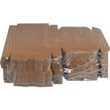 Packanya 11X11X11-25 Adet Kilitli E Ticaret Karton Kargo Kutusu